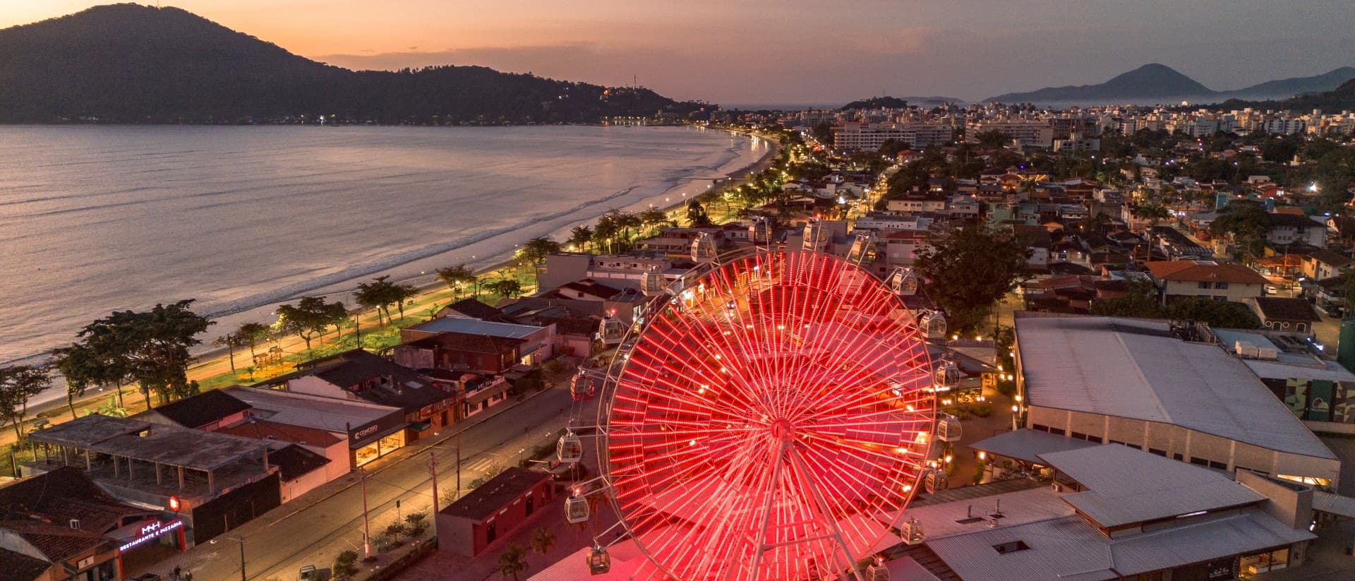 Vista da Roda de Ubatuba